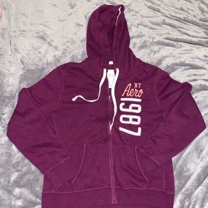 Aeropostale Zip-Up Hoodie